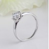 “月光” 0.5克拉 白色18K 16412元【福悅婚戒】