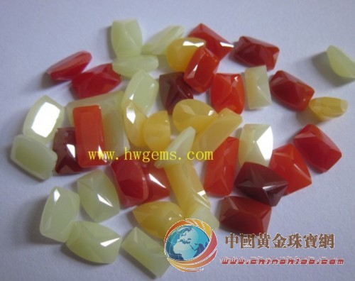 人造寶石 各色乳鋯 精美時尚寶石飾品