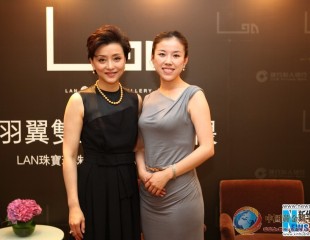 楊瀾亮相珠寶活動優雅高貴 分享與珍珠美麗情緣