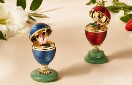 Fabergé（法貝熱）推出2枚 Heritage 系列限量版彩蛋：野草莓與睡蓮