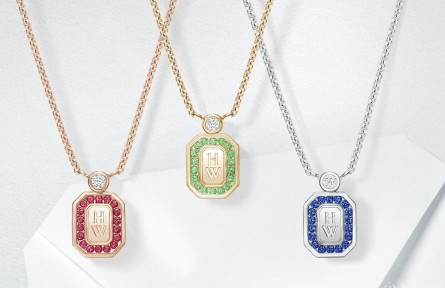 海瑞溫斯頓推出全新HW Logo系列 贊禮七夕佳期