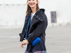 江疏影佩戴尚美巴黎珠寶呈現(xiàn)最新時尚街拍