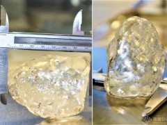 戴比爾斯發現世界第三大鉆石,重達1098克拉