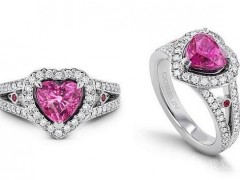 Gübelin 推出情人節特別款粉色藍寶石戒指