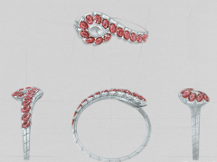 卡地亞TRAITD’éCLAT高級珠寶腕表 盡顯魅惑風情