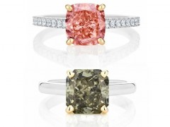 戴比爾斯De Beers 新彩鉆訂婚戒指