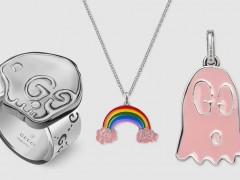 古馳Gucci 推出 GucciGhost 銀質珠寶:涂鴉風格