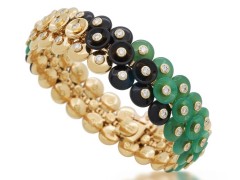 梵克雅寶高級(jí)珠寶新品 Bouton d’or 金質(zhì)手鏈