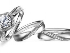 老鳳祥鉑愛系列 老鳳祥鉑愛鉑金婚戒