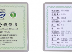 GTC寶玉石鑒定證書