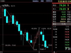 NYMEX原油后市或跌向70美元附近