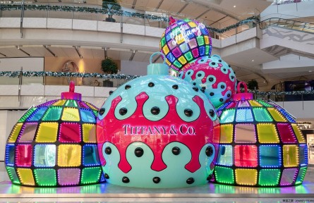 蒂芙尼TIFFANY EDGE系列鉑金及18K黃金鑲鉆項鏈