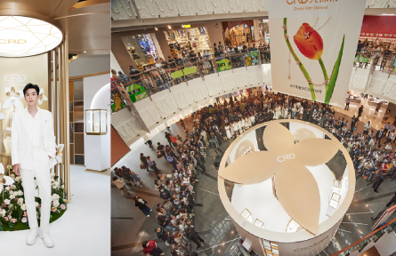 邂逅旖旎繁花,綻放盎然愛意 與CRD克徠帝品牌代言人張若昀共游秘密花園